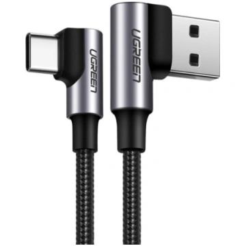 Ugreen USB - USB Typ C leņķveida kabelis Quick Cha