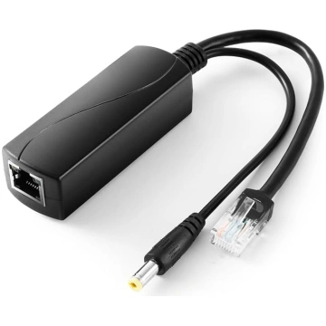 PoE sadalītājs Gigabit 36W 12V/3A, DC 5,5 x 2,1 mm