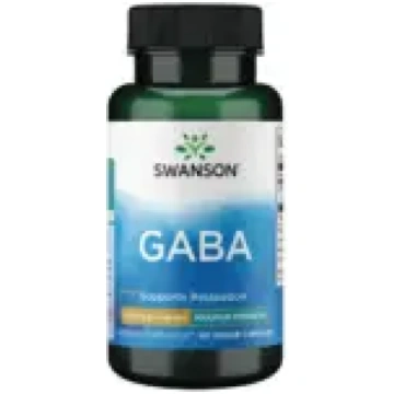 GABA 750mg (60 kapsulas) - 60 kapsulas Swanson