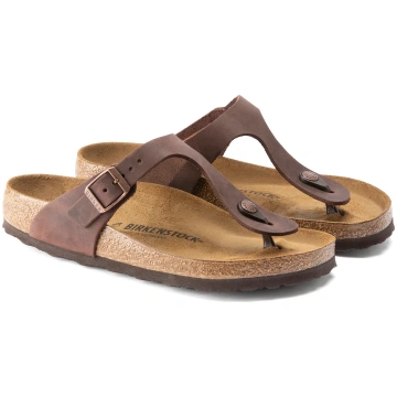 Birkenstock Sandalo Infradito Gizeh Unisex Habana 
