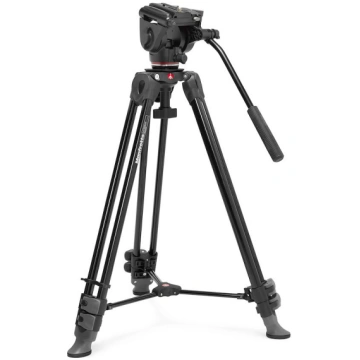 Manfrotto tripod set MVK500XAM 500X & Twin Leg Vid