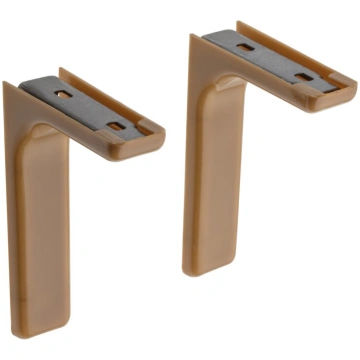 Plaukta atbalsts 24 cm balts WB-WS-24-010
