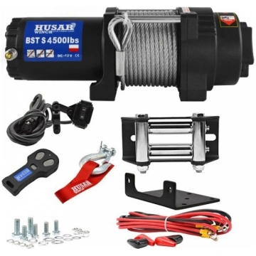 BST S 4500 lbs Elektriskā vinča ATV/UTV HUSAR