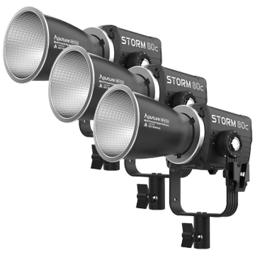 Aputure Storm 80c 3-Light Kit