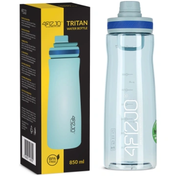 4Fizjo sporta ūdens pudele Tritan 850 ml, zila - s