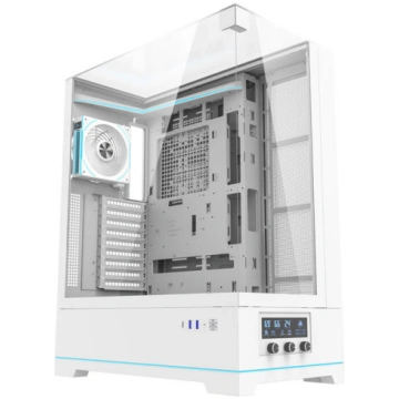 Darkflash DY450L PRO computer case (white) + 1 fan