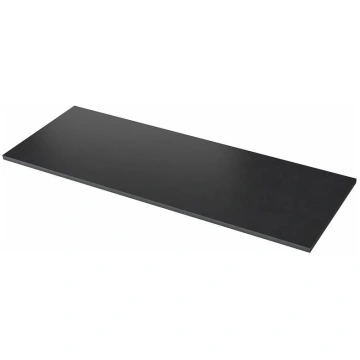 EKBACKEN darba virsma, melnā krāsā/lamināts, 246x2
