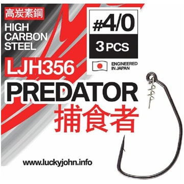Āķi Offset Lucky John Predator
