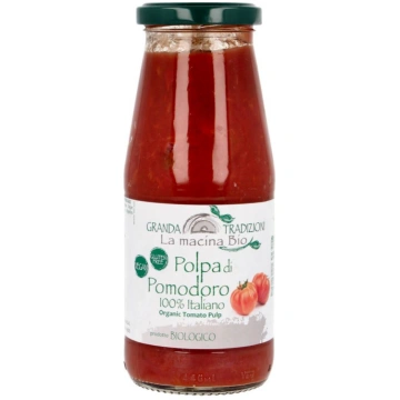 Tomātu biezenis POLPA DI POMODORO, ekoloģisks GRAN