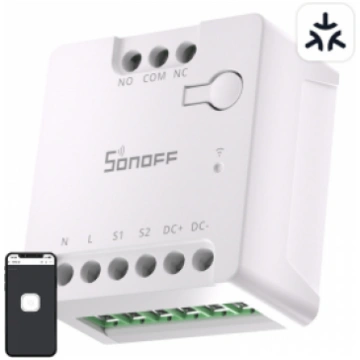 SONOFF MINI-D VIEDĀS WIFI MATĒRIJAS SLĒDZIS (AC DC