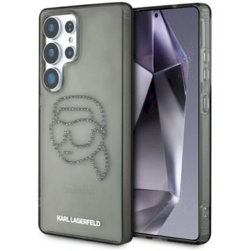 Karl Lagerfeld Rhinestones Karl Head Logo Aizsarga