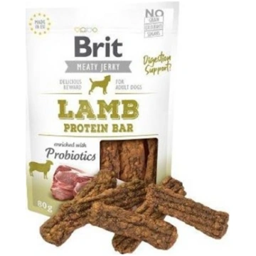 Brit MEATY JERKY Suszone Miso Lamb Protein Bar JAG