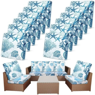 Newwiee Stretch-Sofa-Kissenbezüge, Ersatz-Kissenbe