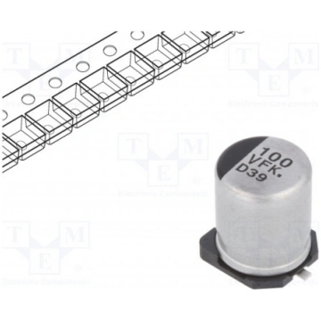 EEEFK1V101P; Capacitor: electrolytic; low impedanc