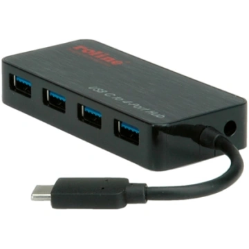 USB3.2Gen1 Hub, 4 Ports, Type C connection cable, 