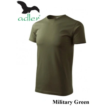 T-krekls ADLER Basic 129 militārā zaļā krāsā XXXL