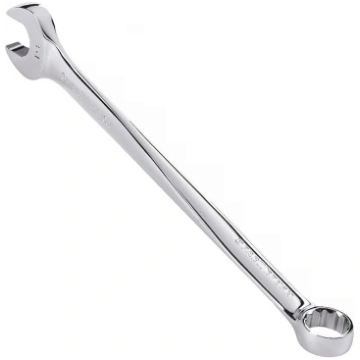 Combination ring and open end spanner X-Beam
