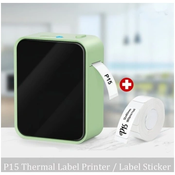 Marklife P15 Mini Etiķešu Printeris Bezvadu Uzlīmē