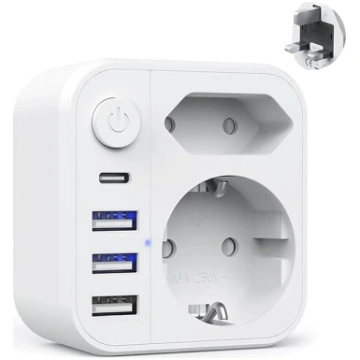 Ceļojuma adapteris UK Adapter Germany Plug, UK Tra