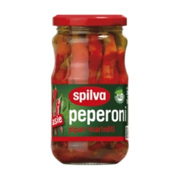 Marinēti asie peperoni pipari SPILVA 330g