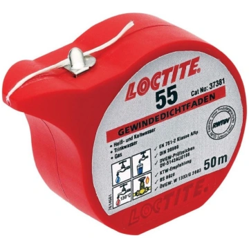 Felder vītņu blīvēšanas aukla Loctite 55, 50 m, 27
