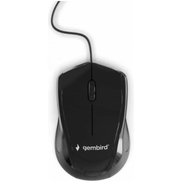 MOUSE USB OPTICAL/BLACK MUS-3B-02 GEMBIRD
