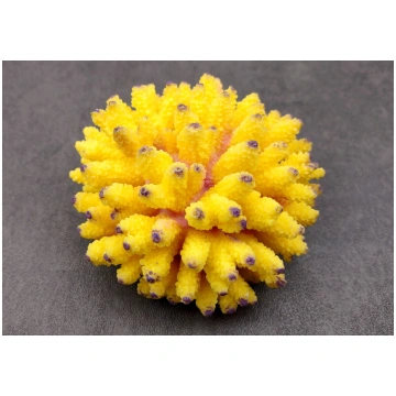 Yellow FAUX Finger Staghorn Coral Acropora Humilis