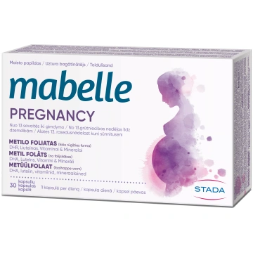 MABELLE Pregnancy kapsulas, 30 gab