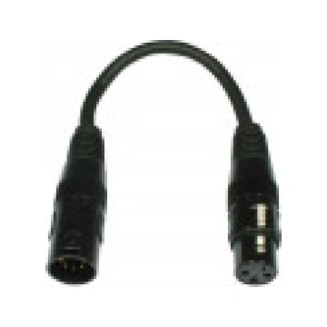 ACCU CABLE XLR 5pin (M) / XLR 3pin (F) ADJ 1621000