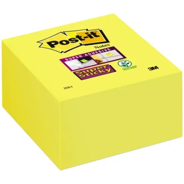Post-It Sticky Note Cube Super Sticky, 350 sheets,
