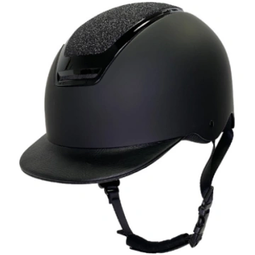 Sartore Casco Equitazione Opaco con Glitter e inse