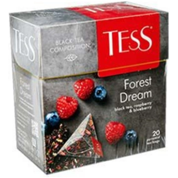 TESS Forest Dream melnā tēja piramīdās 20x1.8g. 44