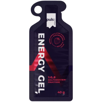 PULS NUTRITION Energy Strawberry želeja, 40 g