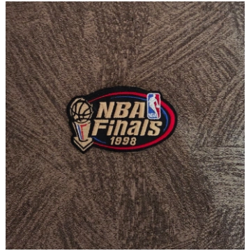 TOPPA PATCH NBA FINALS 1998 9.5x5.5cm Ricamata Ter