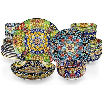 vancasso Simi sērijas 24 gabalu porcelāna pusdienu