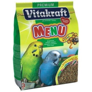 Vitakraft Menu Vital barība viļņainajiem papagaiļi
