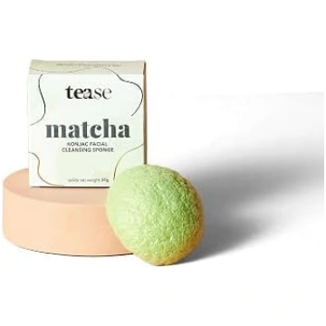 Tease Tea sejas pīlinga sūkli – Matcha Konjac seja