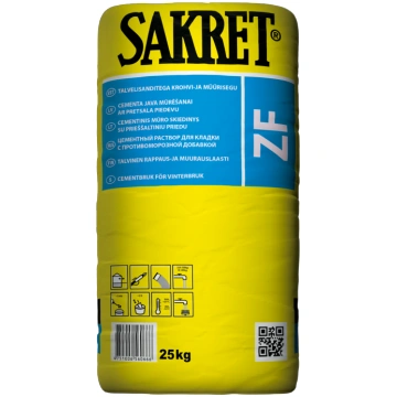 Cementa java mūrēšanai ar pretsala piedevu SAKRET 