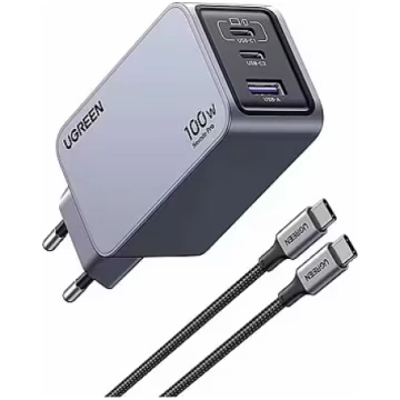 Ugreen Ladegerät Nexode Pro 100W GaN Adapter mit U
