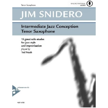 Intermediate Jazz Conception Tenor Saxophone: 15 g