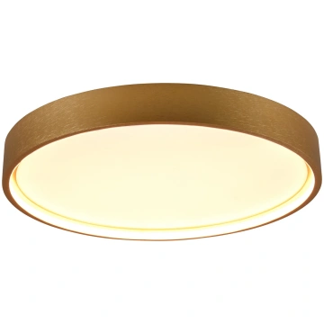 LED griestu gaisma Doha, CCT, matēts misiņš Trio L