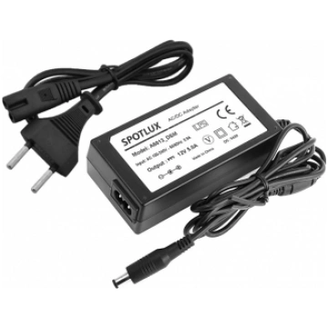 Spotlux Barošanas bloks 60W 12V 5A 5.5/2.5mm IP20 