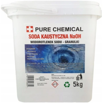 Kaustiskā soda caurulēm Chosa nātrija hidroksīds 5