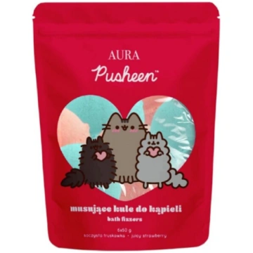 Vannas bumbas Pusheen Aura, 6x50 g Pushenn