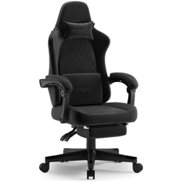 Fotel SENSE7 DEVON alcantara black 5902659848024