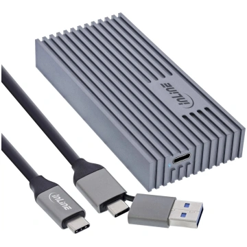 Ārējā USB4 korpuss InLine 00031J — USB‑C uz M.2 NV