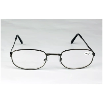 +4.00 ovālas formas brilles, 1 gab