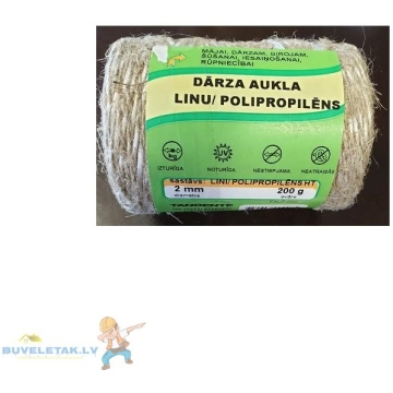 Aukla vīta džuta/sint.2mmx200m 27112
