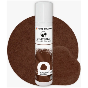 Velvet Spray Šokoloādes deserts aerosolā 100ml FOO