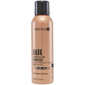 Sienna X Sleep Q10 Self Tan Tinted Mousse Paštonēj
